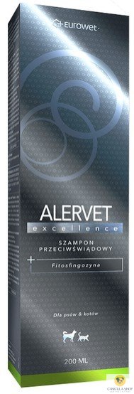 Alervet Excellence - szampon przeciwświądowy dla kota i psa 200ml