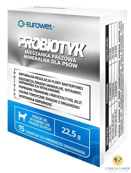 Eurowet Probiotyk dla psów - saszetka 1,5g