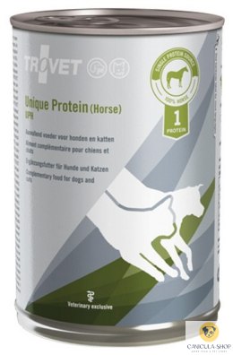 Trovet Unique Protein UPH Konina dla psa i kota puszka 400g