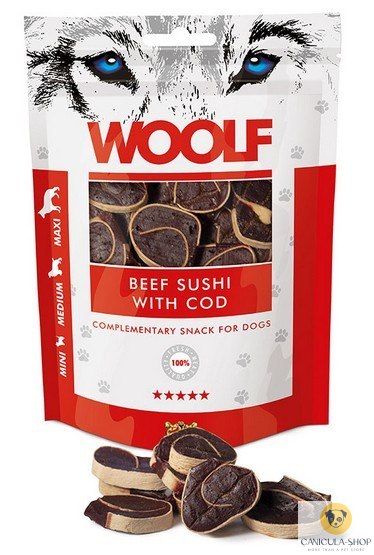 Woolf - Beef Sushi With Cod [100g]