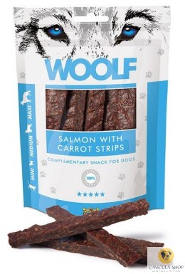 Woolf - Salmon With Carrot Strips 100g