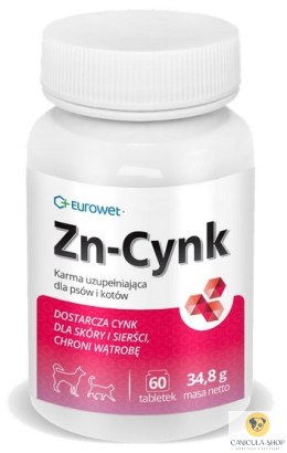 Eurowet - Zn-Cynk 60 tab.