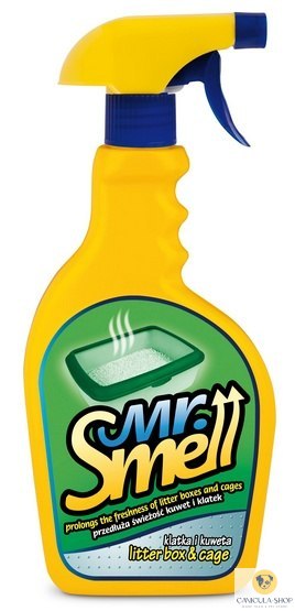 Mr. Smell - Klatka i Kuweta - odświeża 500ml