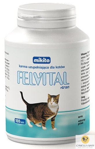 Mikita Felvital + Tran 100 tabletek