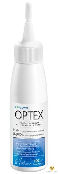 Optex - Płyn do przemywania oczu i powiek psa lub kota 100ml