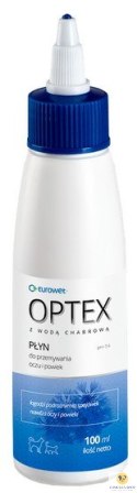 Optex - Płyn do przemywania oczu i powiek psa lub kota 100ml