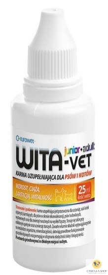 Wita-Vet Junior + Adult dla kota i psa krople 25ml