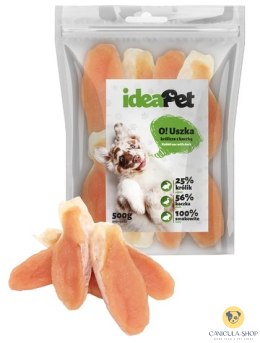 IdeaPet - Uszka królicze z kaczką [500g]