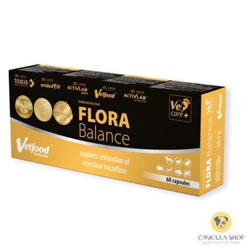 Vetfood Flora Balance blister 60 caps (edycja limitowana)