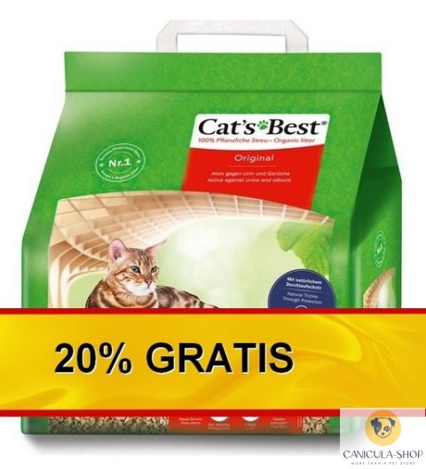 Cat's Best Original 10L / 4,3kg + 20% gratis