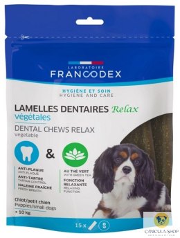 Francodex Paski Dental Relax Small 15szt 228g [FR172368]