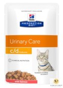 Hill's Prescription Diet - c/d Feline z Łososiem saszetka 85g - dodane z medivet