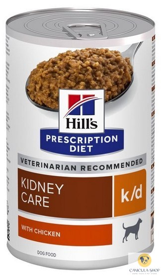 Hill's Prescription Diet - k/d Canine puszka 370g - dodane z medivet