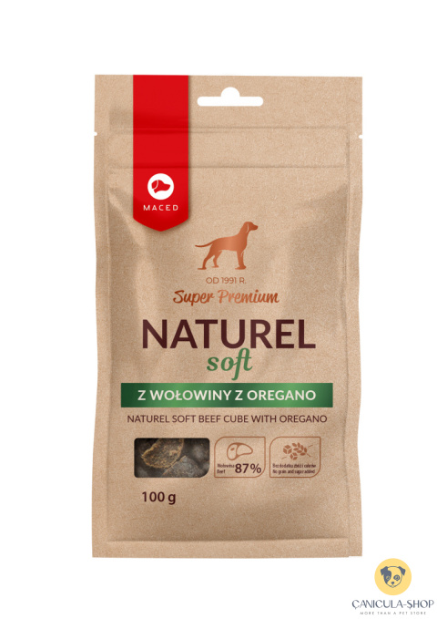 Maced - NATUREL SOFT Z WOŁOWINY Z OREGANO [100g]