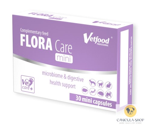 Vetfood Flora Care mini 30 kapsułek