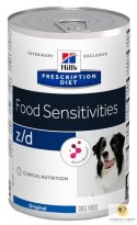 Hill's Prescription Diet - z/d Canine puszka 370g