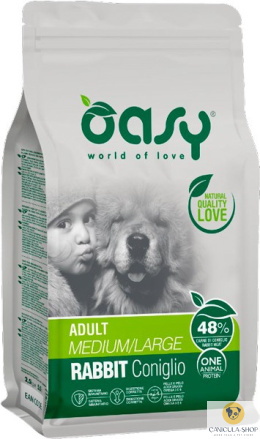 OASY OAP - ADULT - M/L - KRÓLIK 12KG