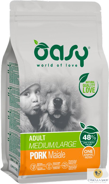 OASY OAP - ADULT - M/L - WIEPRZOWINA 12KG