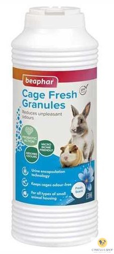 Beaphar Cage Fresh Granules - odświeżacz do klatek i kuwet 600g