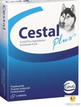 CEVA - Cestal Plus Pies 2 tabl - Odrobaczanie