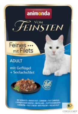 Animonda vom Feinsten - Drób i Filet z Mintaja - Koty dorosłe [85g]