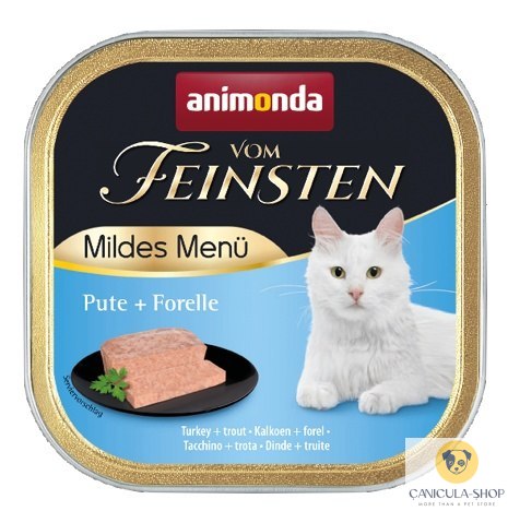 Animonda vom Feinsten Mildes Menu - Indyk i Pstrąg - Koty dorosłe [100g]