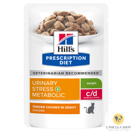 Hill's Prescription Diet - c/d Feline Urinary Stress + Metabolic saszetka 85g