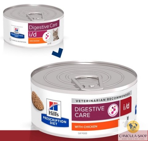 Hill's Prescription Diet - i/d Feline puszka 156g