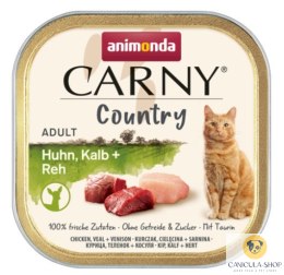 Animonda Carny Country - Kurczak, Cielęcina i Sarnina - Koty dorosłe [100g]