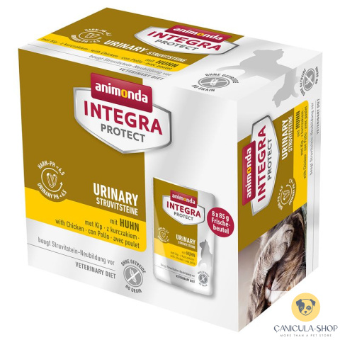 Animonda Integra Urinary Struvitsteine - Kurczak 8 x 85g Animonda Integra Urinary Struvitsteine - Kurczak 8 x 85g