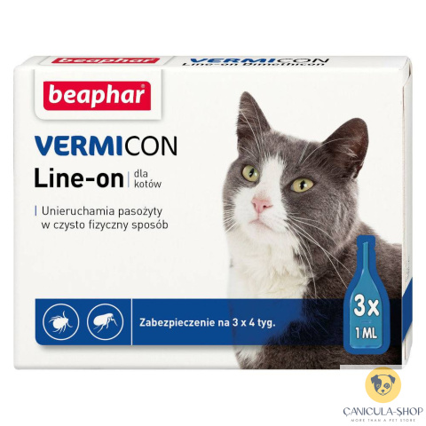 Beaphar - Line-On VERMICON CAT 3x1 ml