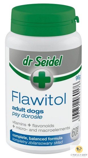 Dr Seidel - Flawitol dla psów dorosłych 60 tabl.