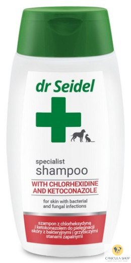 Dr Seidel - Szampon z chlorheksydyną i ketokonazolem 220ml