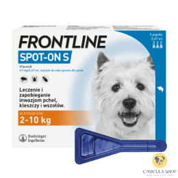 FRONTLINE SPOT-ON PSY S (2-10KG) - 3 szt.