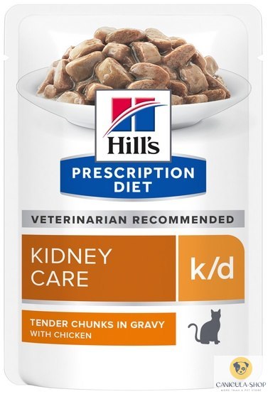 Hill's Prescription Diet - k/d Feline Kurczak saszetka [85g]