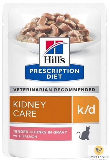 Hill's Prescription Diet - k/d Feline Łosoś saszetka 85g