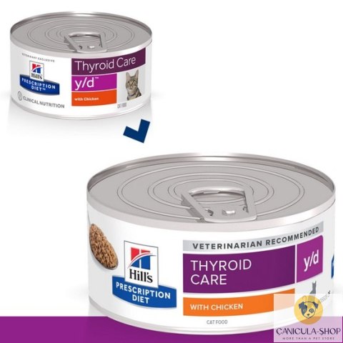 Hill's Prescription Diet - y/d Feline puszka 156g Hill's Prescription Diet - y/d Feline puszka 156g