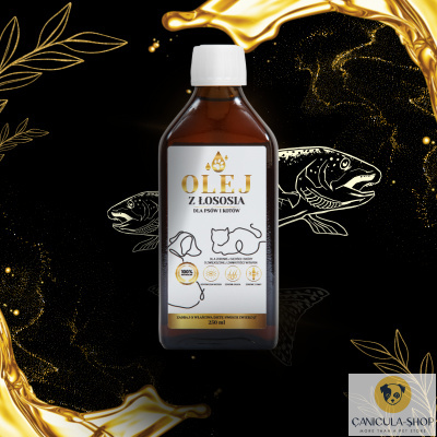 Lab-V Olej z Łososia 100% Dla Psa i Kota 100ml Lab-V Olej z Łososia 100% Dla Psa i Kota 100ml