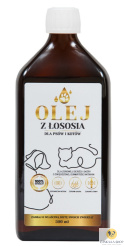 Lab V - Olej z Łososia 100% Dla Psa i Kota 500ml