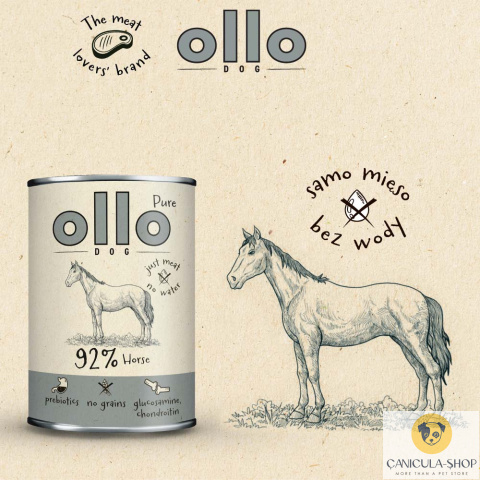 Ollo Pure - Koń 400g Ollo Pure - Koń 400g