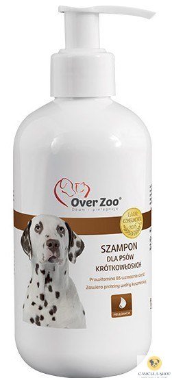 Over Zoo Szampon dla psów krótkowłosych 250ml