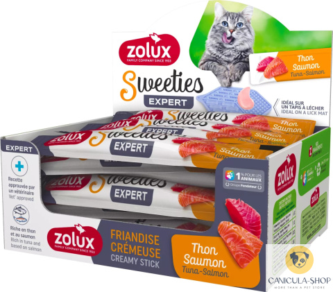 Zolux - SWEETIES z tuńczykiem i łososiem 14g Zolux - SWEETIES z tuńczykiem i łososiem 14g