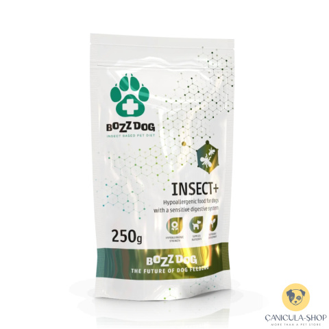 BozzDog – Hipoalergiczna karma dla psa z białka owadów 250g BozzDog – Hipoalergiczna karma dla psa z białka owadów 250g