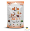 Ollo - Przysmak funkcjonalny dla psa Energy Venision Strips 80g Ollo - Przysmak funkcjonalny dla psa Energy Venision Strips 80g