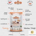 Ollo - Przysmak funkcjonalny dla psa Energy Venision Strips 80g Ollo - Przysmak funkcjonalny dla psa Energy Venision Strips 80g