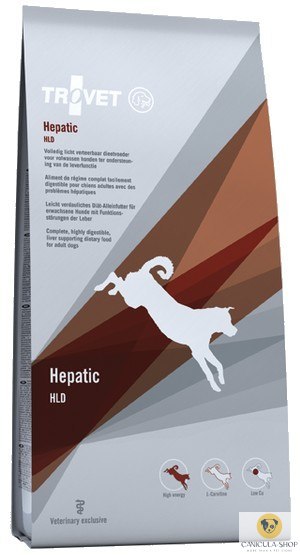 Trovet HLD Hepatic dla psa 12,5kg