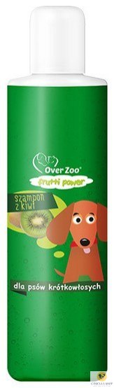 Over Zoo Frutti Power Szampon o zapachu kiwi - psy krótkowłose 200ml