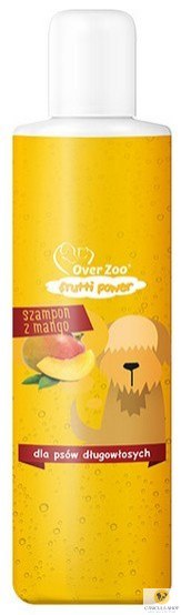 Over Zoo Frutti Power Szampon o zapachu mango - psy długowłose 200ml