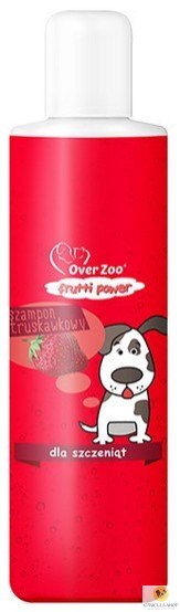 Over Zoo Frutti Power Szampon o zapachu truskawkowym - dla szczeniąt 200ml