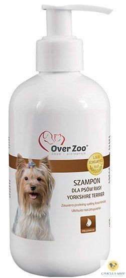 Over Zoo Szampon dla psów rasy Yorkshire Terier 250ml